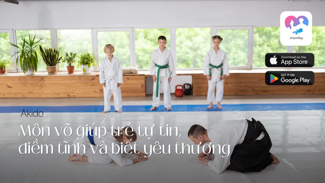 Aikido – Môn võ giúp trẻ tự tin, điềm tĩnh và biết yêu thương