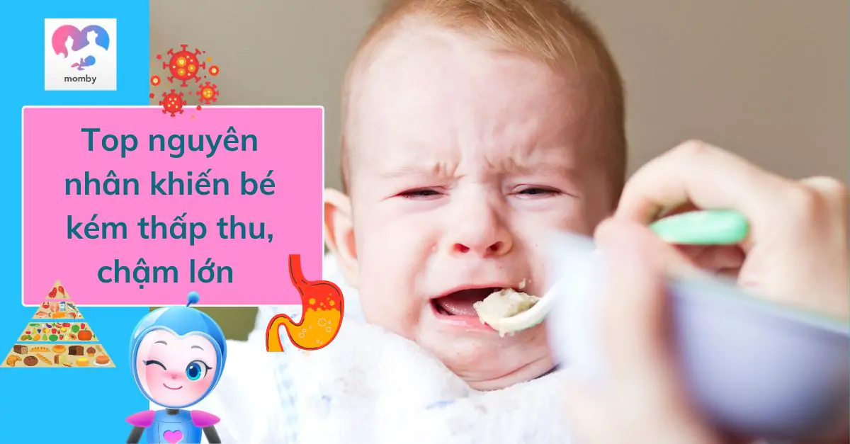 Top nguyên nhân khiến bé kém thấp thu, chậm lớn ba mẹ cần biết